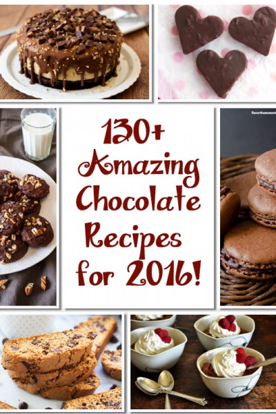 Kicking off 2016 with 130 of the best chocolate recipes around the web; 2016 Jane Bonacci, The Heritage Cook