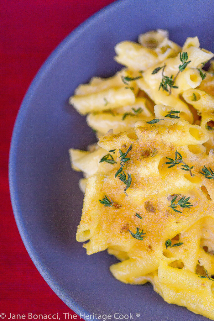 Cheese Fondue Mac and Cheese (Gluten Free) • The Heritage Cook