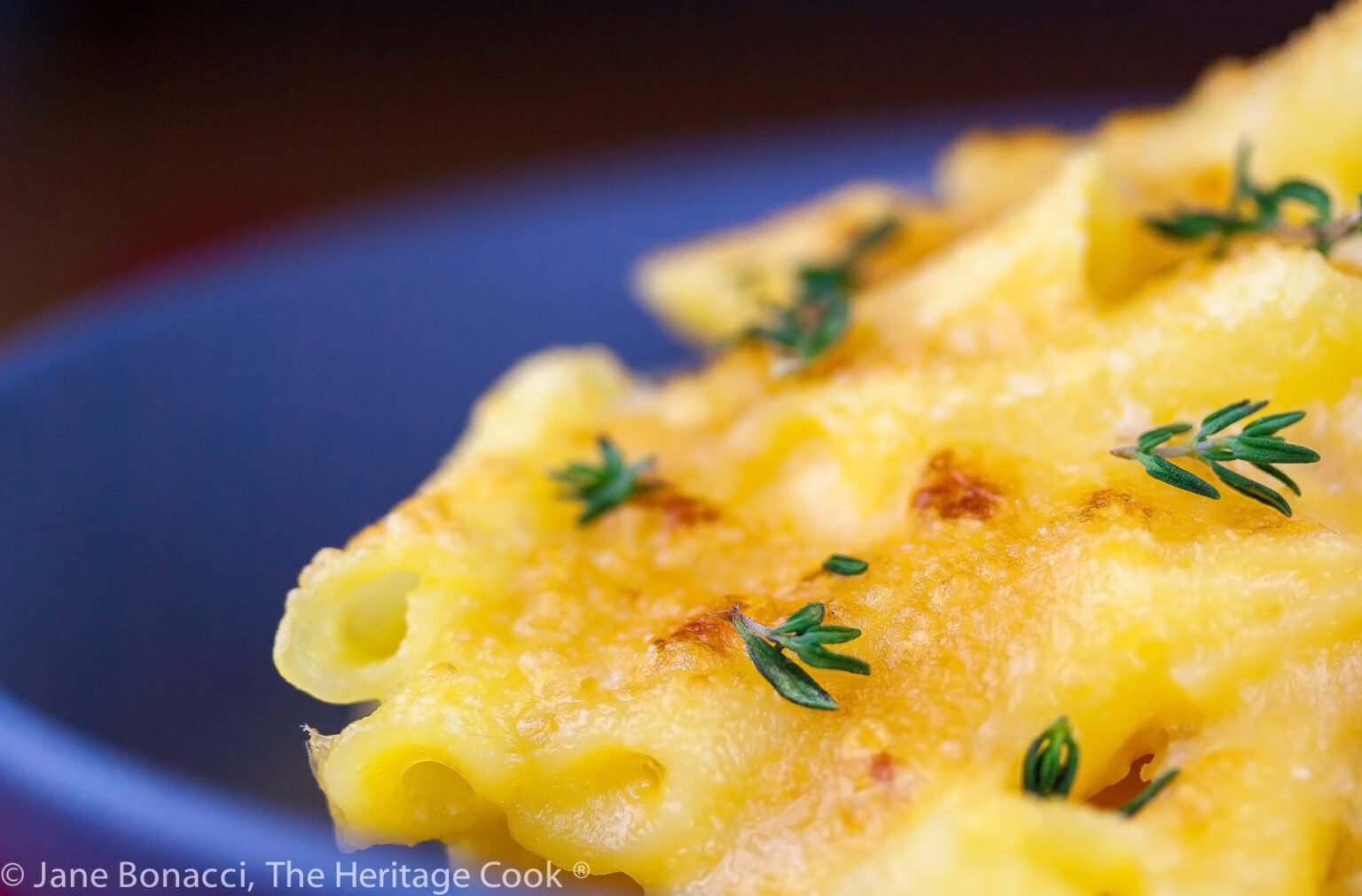 Cheese Fondue Mac and Cheese (Gluten Free) • The Heritage Cook