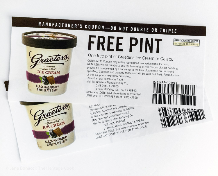 Win 2 pints of your choice; Graeters Ice Cream Images 2016