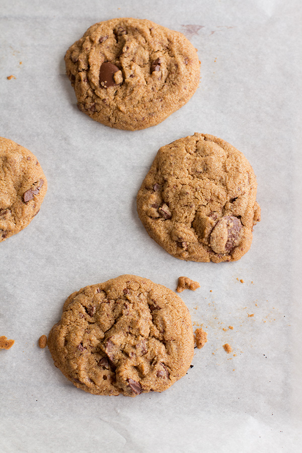 Gluten-Free Brown Butter Chocolate Chip Cookies from The Tomato Tart; © Sabrina Modelle, The Tomato Tart