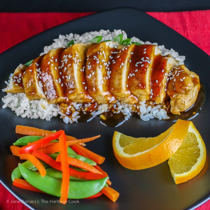 Morimoto's Chicken Teriyaki © 2021 Jane Bonacci, The Heritage Cook