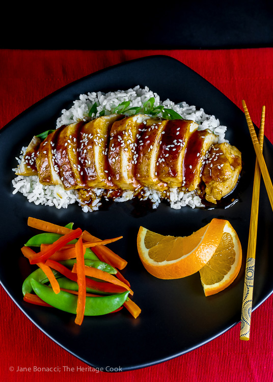 Morimoto's Chicken Teriyaki © 2021 Jane Bonacci, The Heritage Cook