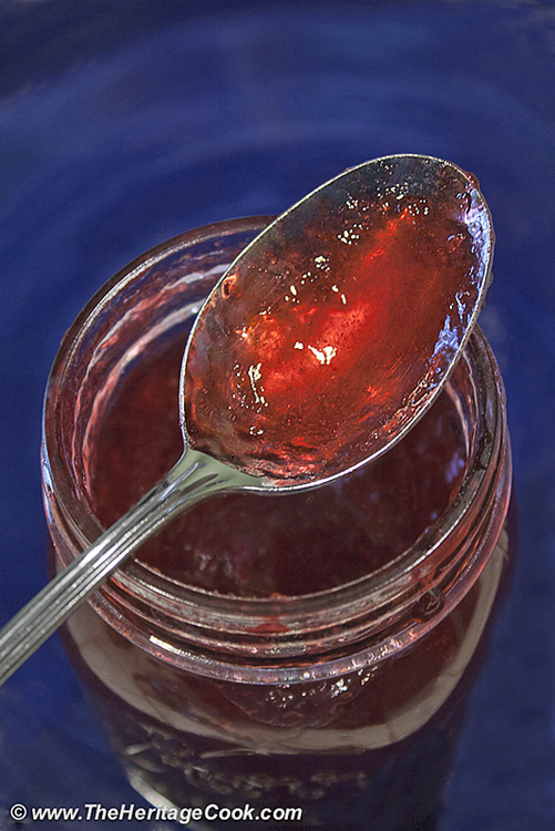 Plum Jam From Scratch, homemade jam made easy © 2017 Jane Bonacci, The Heritage Cook