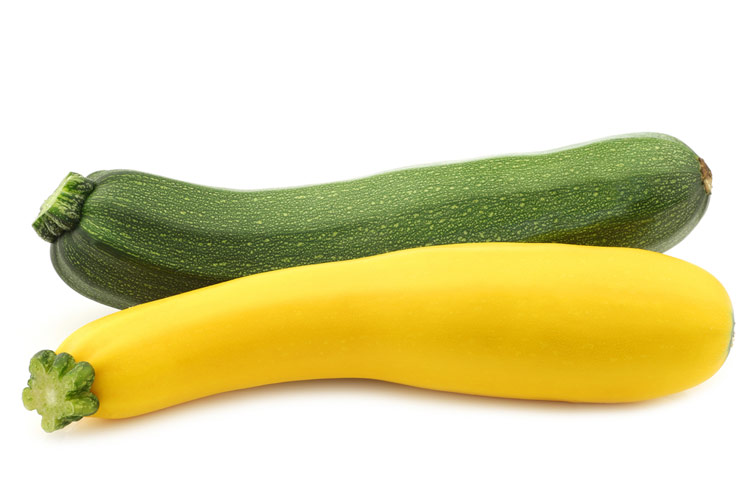 Courgettes vertes et jaunes ; Salade de pâtes orzo d'été sans gluten ; Jane Bonacci, The Heritage Cook