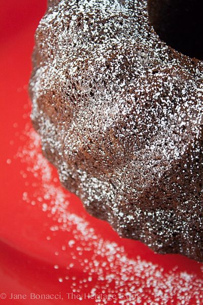 Sweet and Spicy Gingerbread Cake © 2017 Jane Bonacci, The Heritage Cook