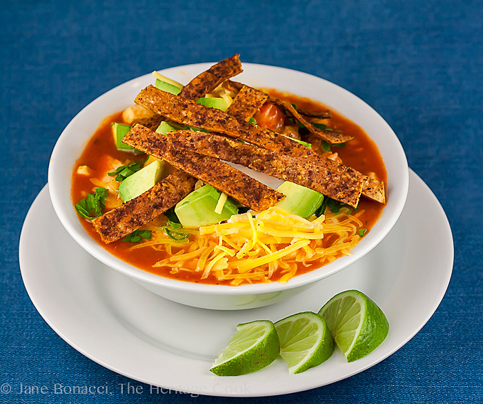 Mexican Chicken Chile Soup © 2017 Jane Bonacci, The Heritage Cook