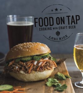 Cover of Food on Tap cookbook from Lori Rice