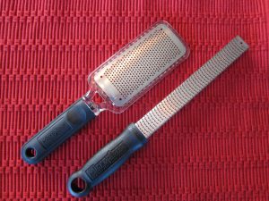 Two Microplane Graters; 2017 Holiday Gift List for Cook from The Heritage Cook; Jane Bonacci, The Heritage Cook 