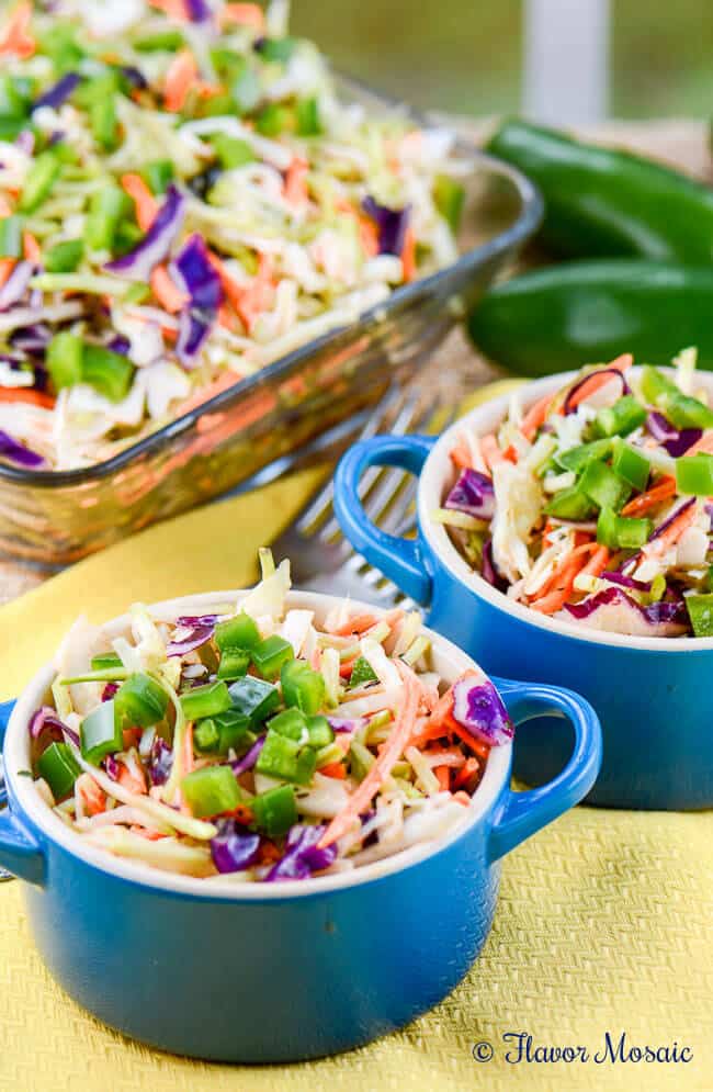 Cajun Honey Jalapeno Slaw; Collection of 25 Amazing BBQ Side Dishes from around the Web; compiled by Jane Bonacci, The Heritage Cook 2023. 