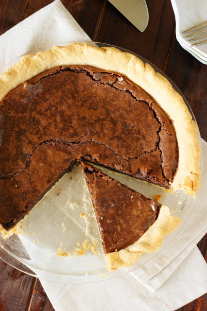 Chocolate Crack Pie; 7 Great Chocolate Desserts for Mother's Day 2018 assembled by Jane Bonacci, The Heritage Cook