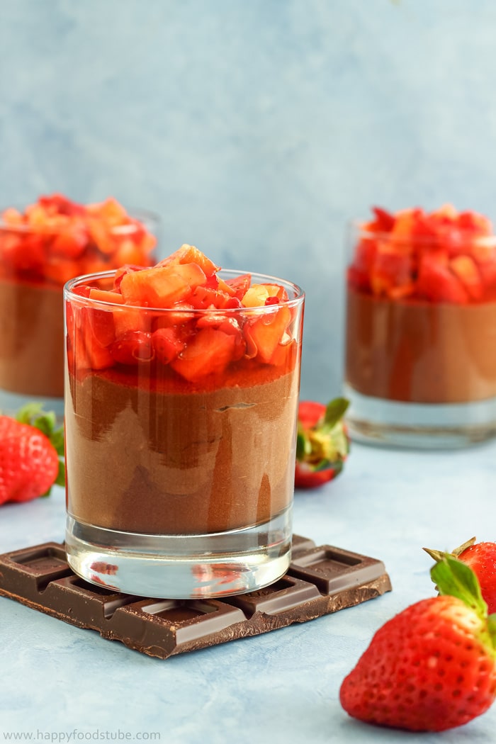 Chocolate Nutella Mousse; 7 Great Chocolate Desserts for Mother's Day 2018 assembled by Jane Bonacci, The Heritage Cook