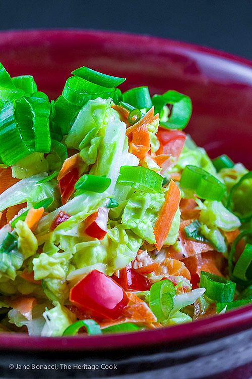 Copycat KFC Coleslaw © 2018 Jane Bonacci, The Heritage Cook