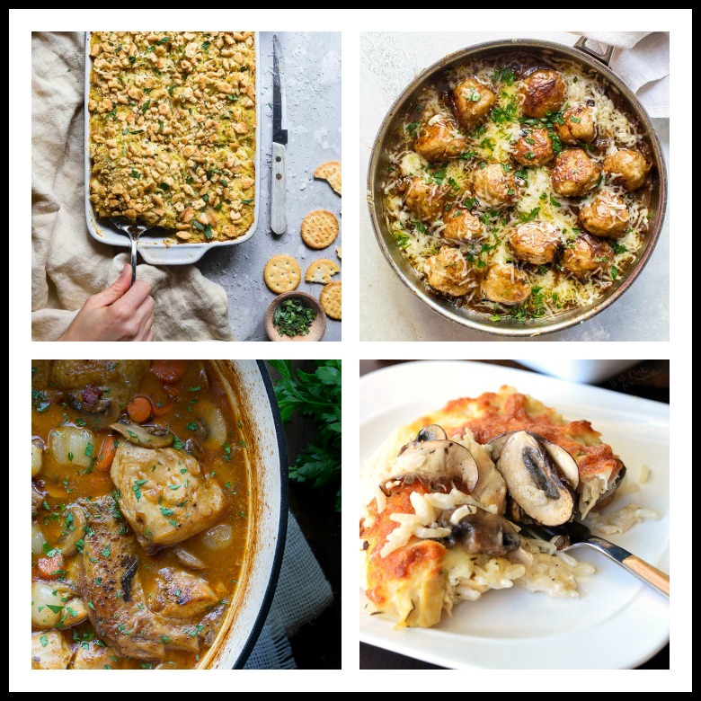18 Comforting Chicken Dishes for Autumn; compiled by Jane Bonacci, The Heritage Cook