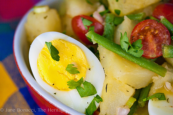 French Potato Salad with Haricot Vert; 10 Tips to Help You Live Gluten Free