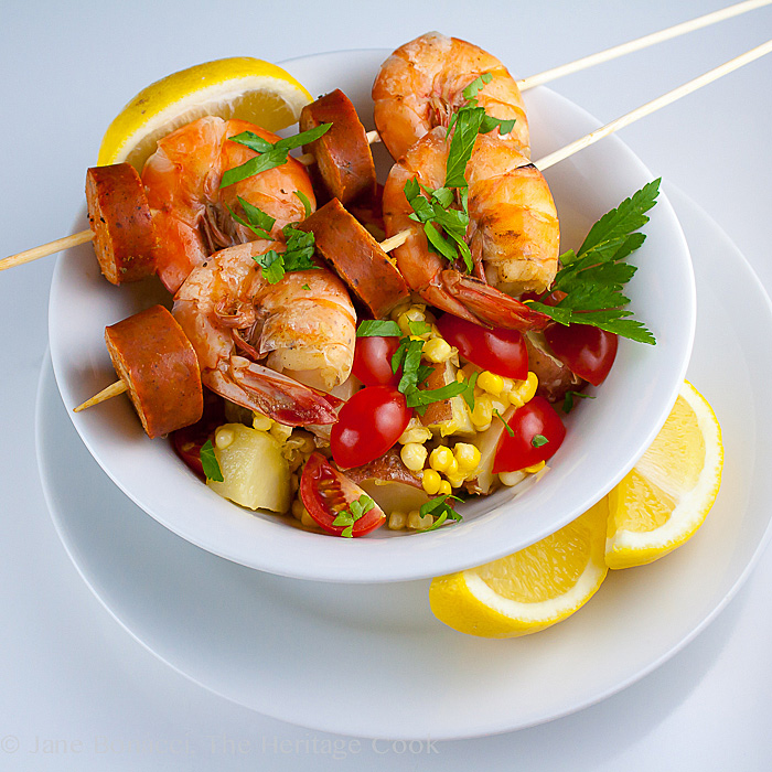 Old Bay Shrimp Boil Skewers; 10 Tips to Help You Live Gluten Free