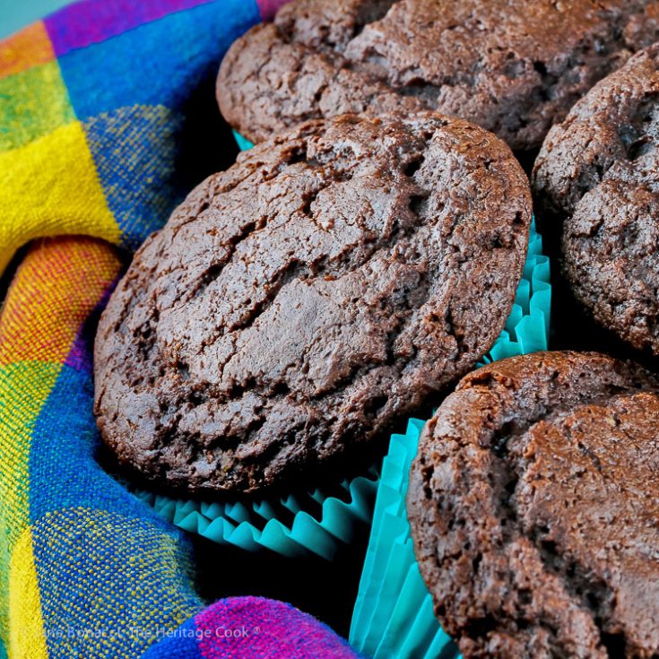 Gluten Free Chocolate Muffins © 2019 Jane Bonacci, The Heritage Cook