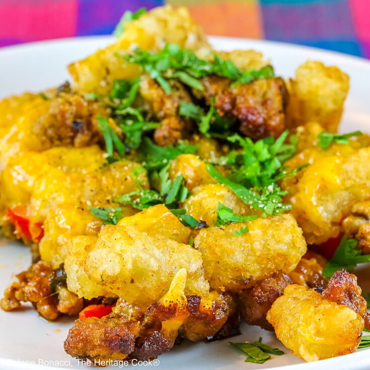 Breakfast Tater Tot Casserole (GF)