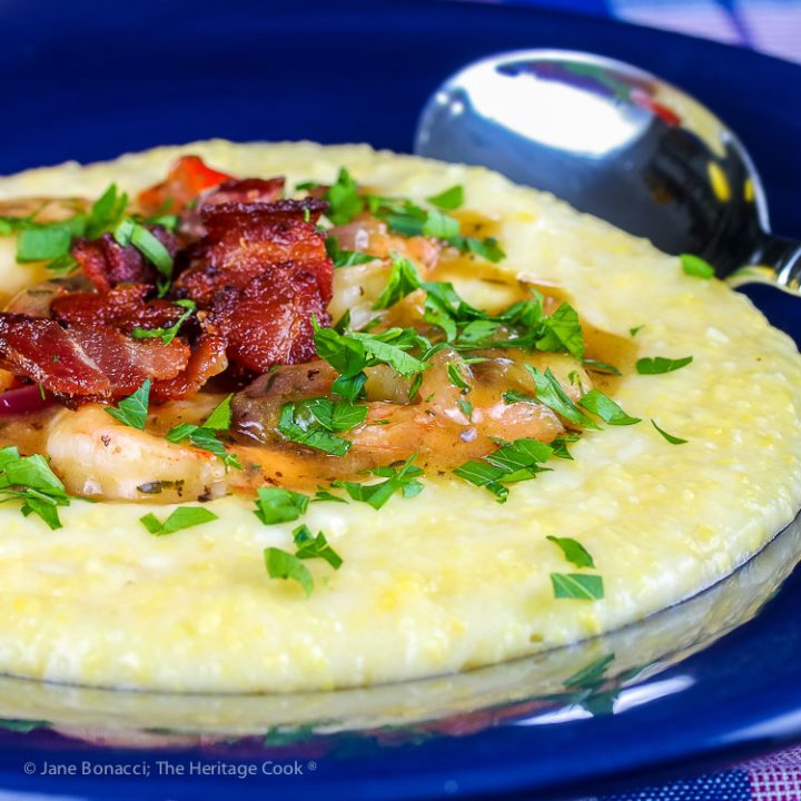 Southern Shrimp and Grits (Gluten Free) • The Heritage Cook