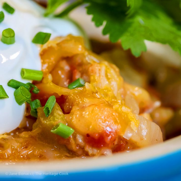 Creamy King Ranch Chicken Casserole (Gluten Free) • The Heritage Cook