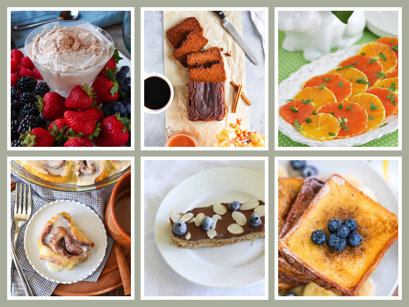 36 Mother's Day Brunch Sweet Treats compiled by Jane Bonacci, The Heritage Cook
