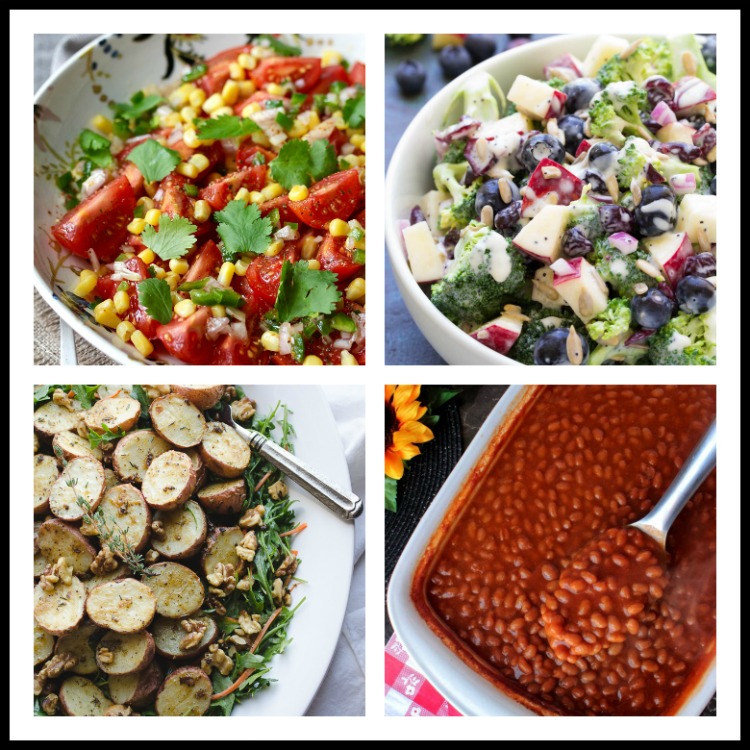 Collection of a dozen BBQ Sides and Salads compiled by Jane Bonacci, The Heritage Cook