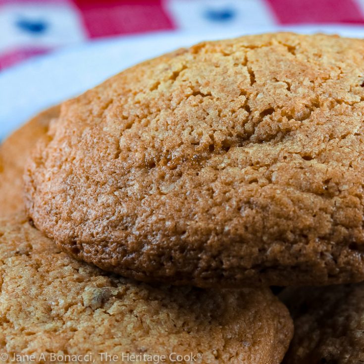 Big Fat Snicker's Cookies © 2019 Jane Bonacci, The Heritage Cook