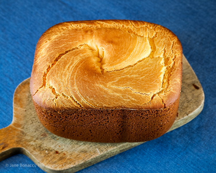 Gluten Free Bread Machine Sorghum Sandwich Bread © 2020 Jane Bonacci, The Heritage Cook