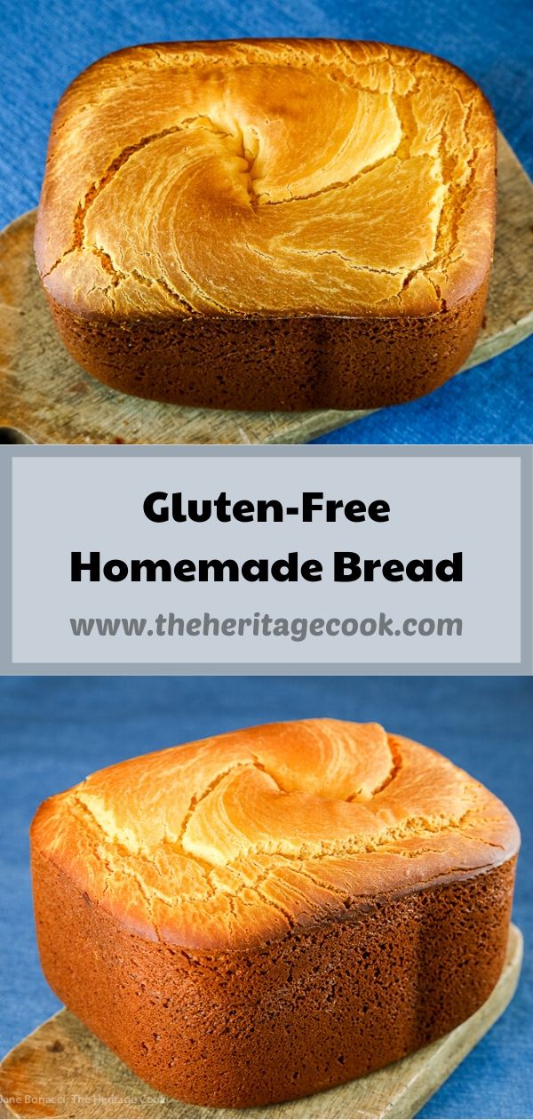 Gluten Free Sorghum Sandwich Bread © 2020 Jane Bonacci, The Heritage Cook