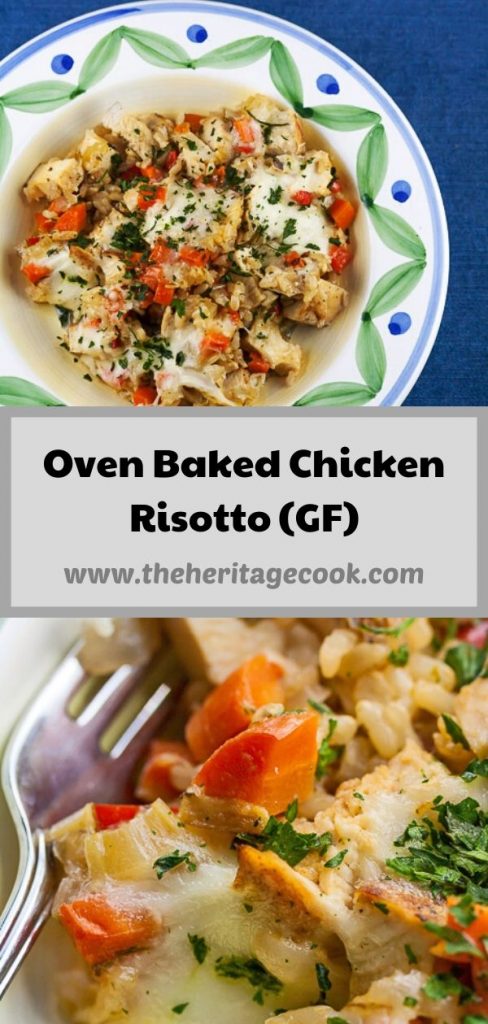 Oven Baked Chicken Risotto (Gluten Free) • The Heritage Cook