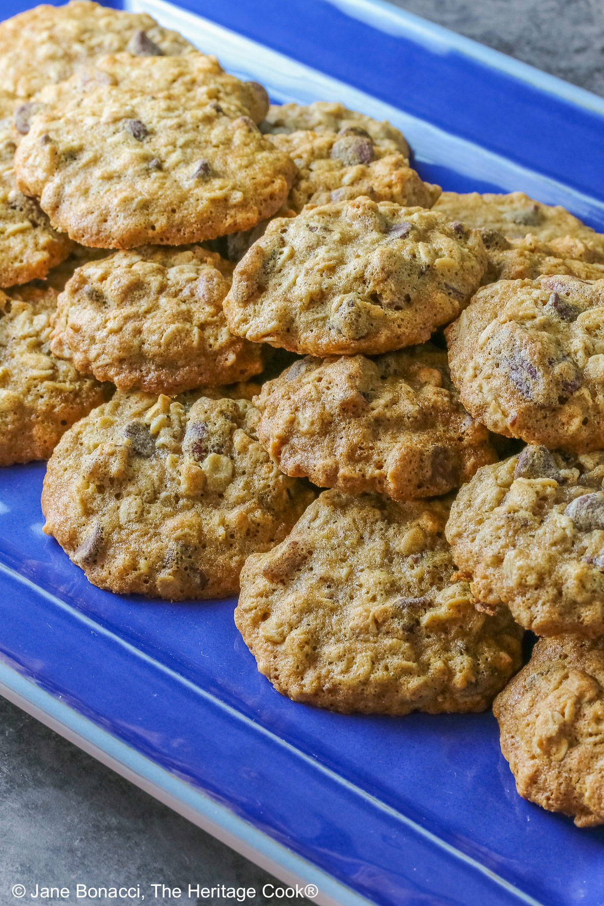 If you don’t already have a cookie scoop, put it on your to-buy or wish list. They come in a variety of sizes (I used a #40 disher for these 2-inch/5cm cookies) and I have at least 4 different sizes so I can make cookies exactly the size I want every time. I also use them to fill cupcake papers, muffins, and other batters. Once you use one you’ll wonder how you baked without it!