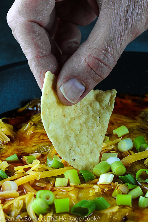 Beef Taco Dip © 2021 Jane Bonacci, The Heritage Cook