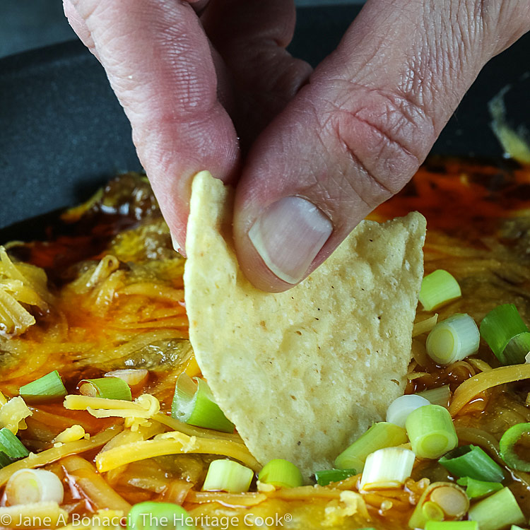 Beef Taco Dip © 2021 Jane Bonacci, The Heritage Cook