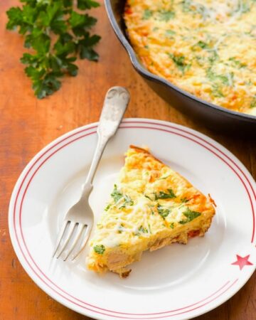 Italian Turkey Mashed Potato Frittata-Boulder Locavore; Collection of 70+Thanksgiving Leftover Recipes 2021 Assembled by Jane Bonacci, The Heritage Cook