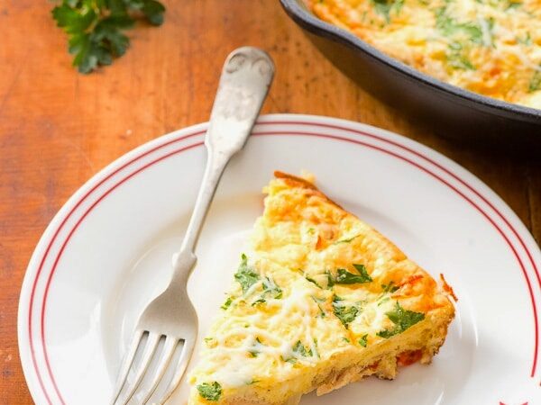 Italian Turkey Mashed Potato Frittata-Boulder Locavore; Collection of 70+Thanksgiving Leftover Recipes 2021 Assembled by Jane Bonacci, The Heritage Cook