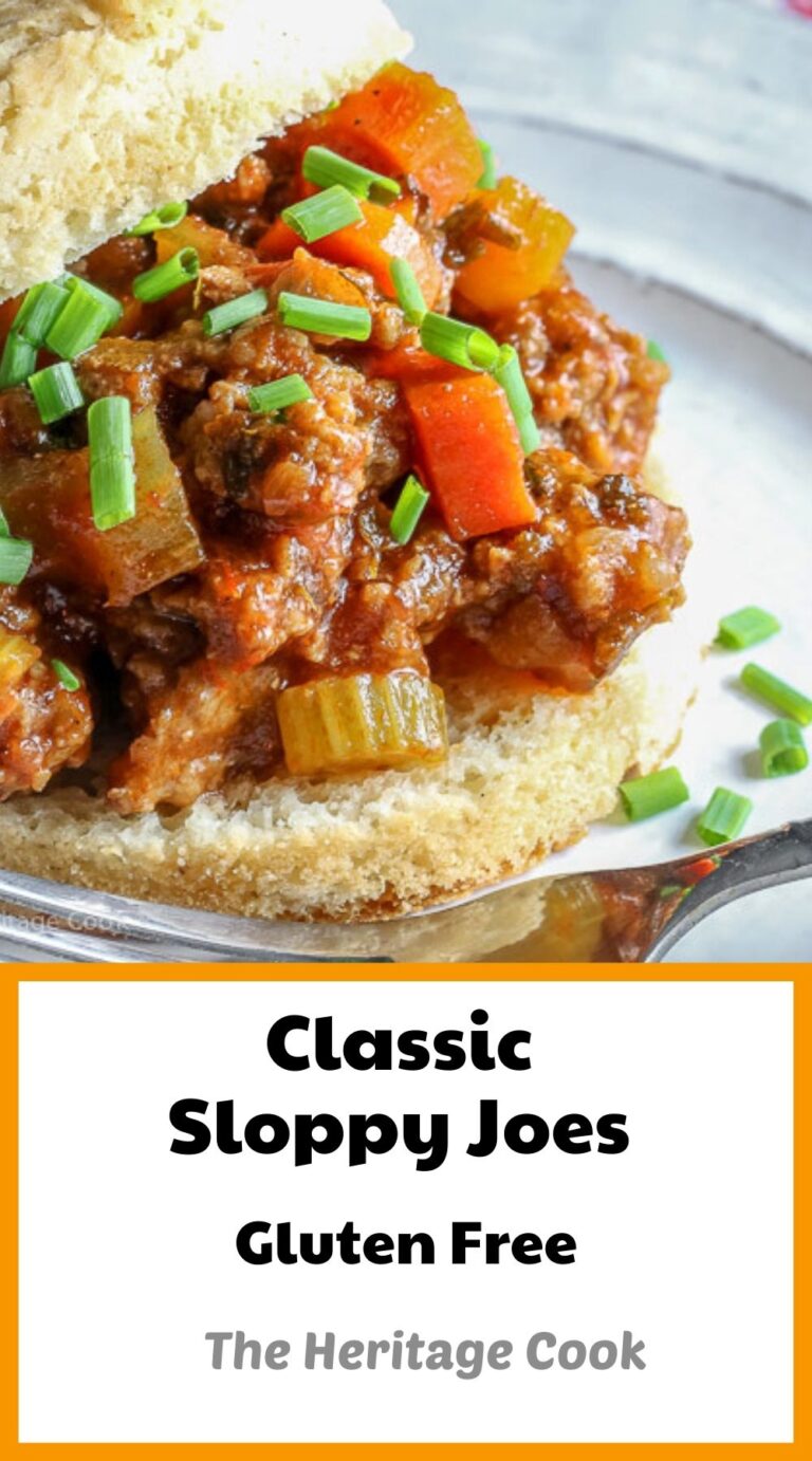 Classic Sloppy Joes (GlutenFree) • The Heritage Cook