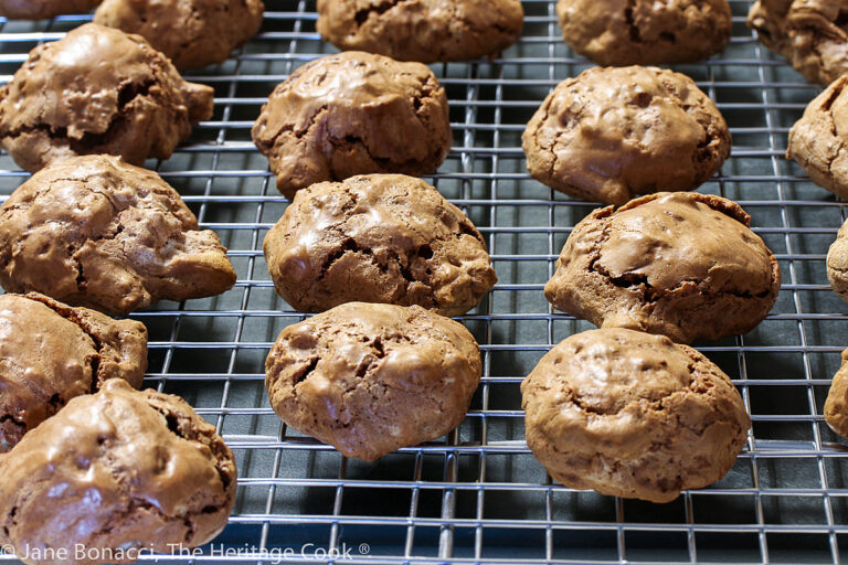 Chocolate Souffle Cookies (Gluten Free) • The Heritage Cook