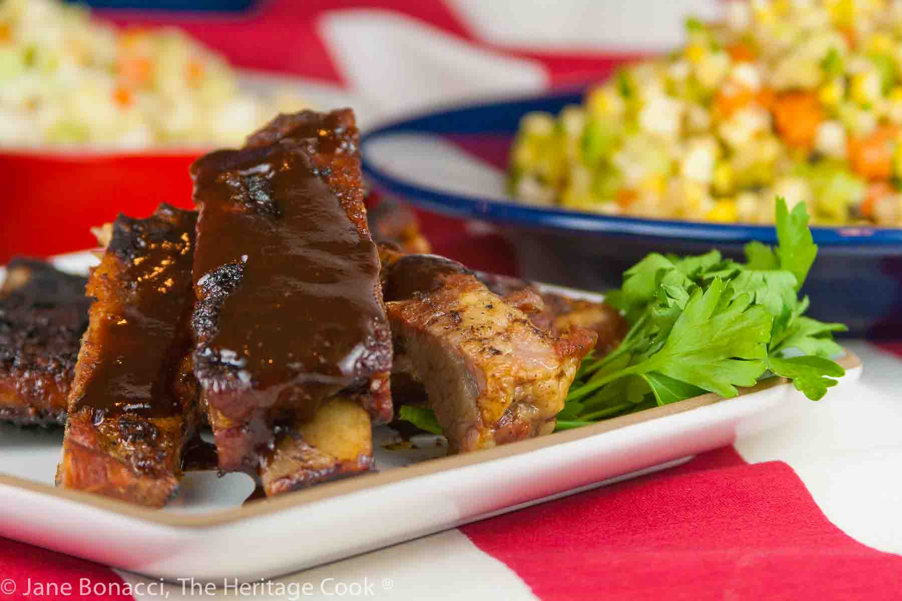 Melt in your Mouth Ribs; This is a compilation of the top 15 Fan Favorites for 2023 on The Heritage Cook. Collected by Jane Bonacci, The Heritage Cook © 2023. 