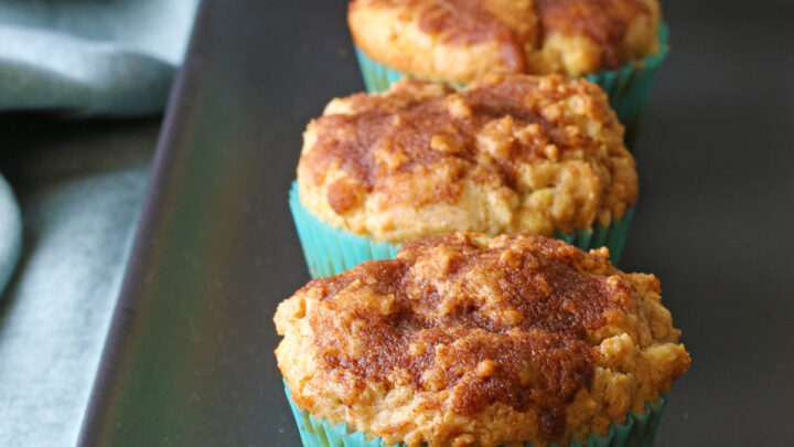 Snickerdoodle Muffins with White Chocolate • The Heritage Cook ®
