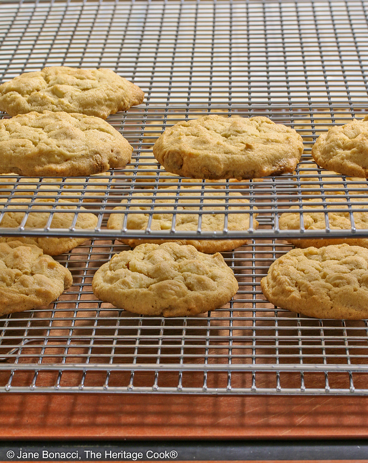 Tiered cooling racks my husband got for me - great for a small kitchen with cooling cookies on them!
