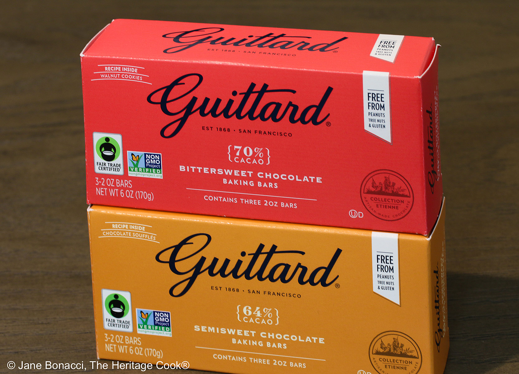 My favorite bar chocolate from Guittard.